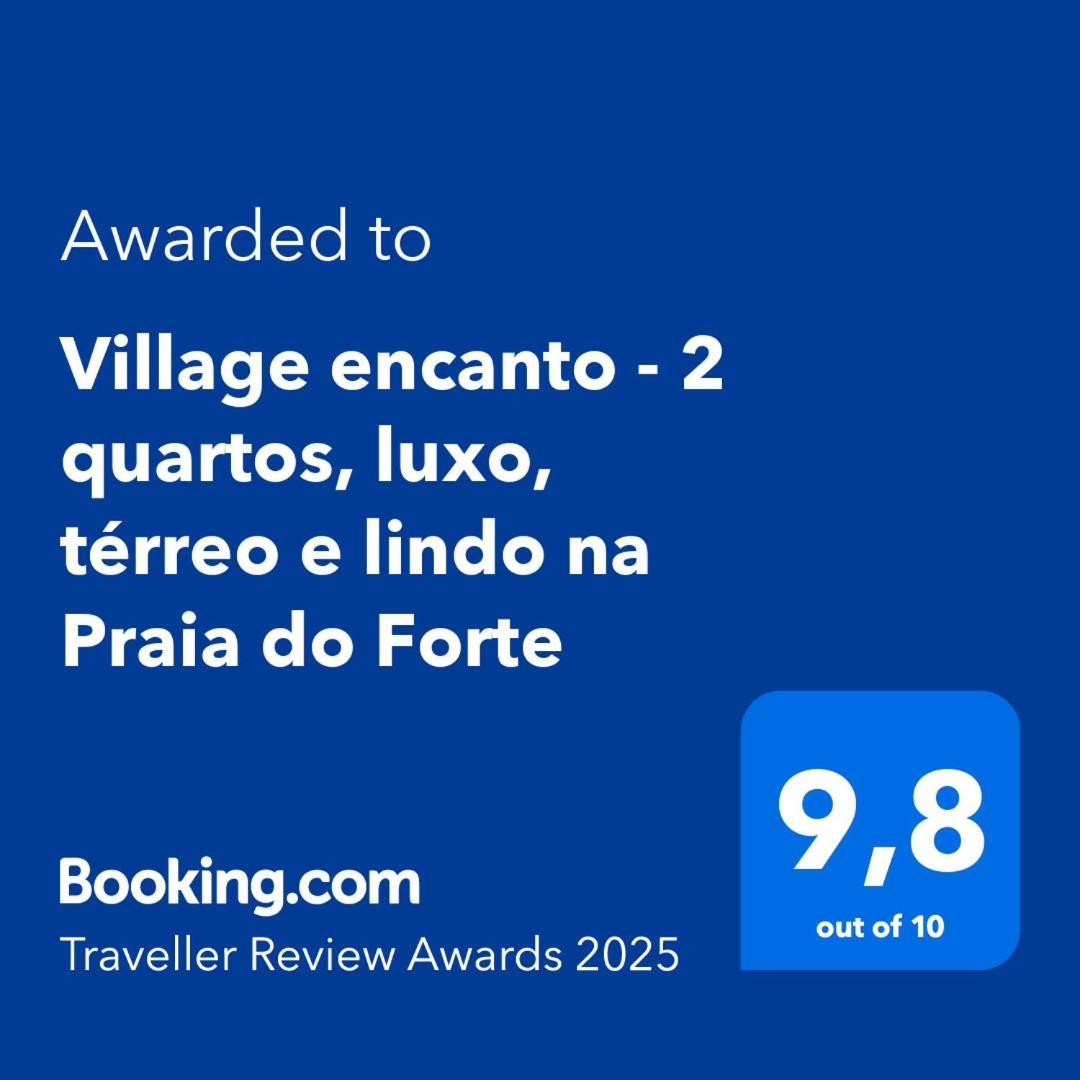Village Encanto - 2 Quartos, Luxo, Terreo E Lindo Na Praia Do Forte Ngoại thất bức ảnh